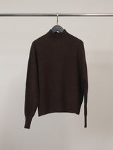 Pull col montant côtelé YF570284