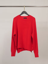 Pull souple col bateau à fentes YF57072