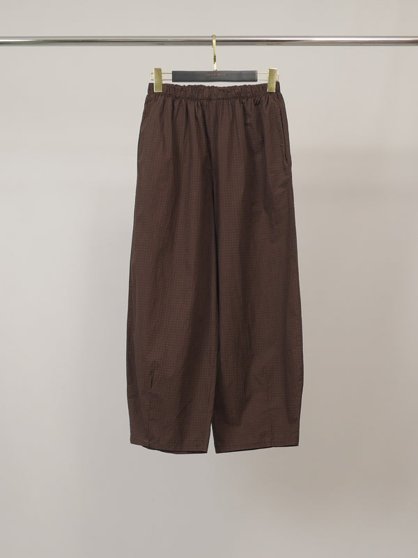 Pantalon large micro-carreaux – TDM67625-18