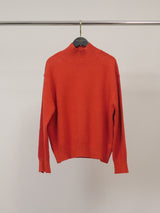 Pull ample à col montant et bords côtelés – DSY9735