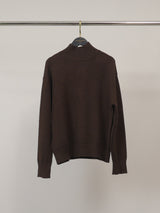 Pull ample à col montant et bords côtelés – DSY9735