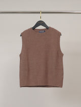 Pull sans manches en maille douce à l’angora – MCL26523