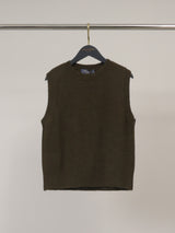 Pull sans manches en maille douce à l’angora – MCL26523