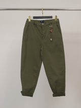 Pantalon ballon en coton, porte-clés décoratif – CVA825688