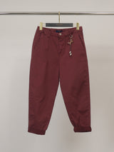 Pantalon ballon en coton, porte-clés décoratif – CVA825688