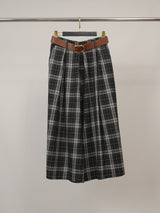 Jupe-culotte à carreaux – THS27926P03