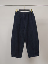 Pantalon denim taille élastiquée – THS67625J