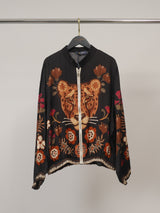 Blouson imprimé animalier fleuri KD9160VS-18