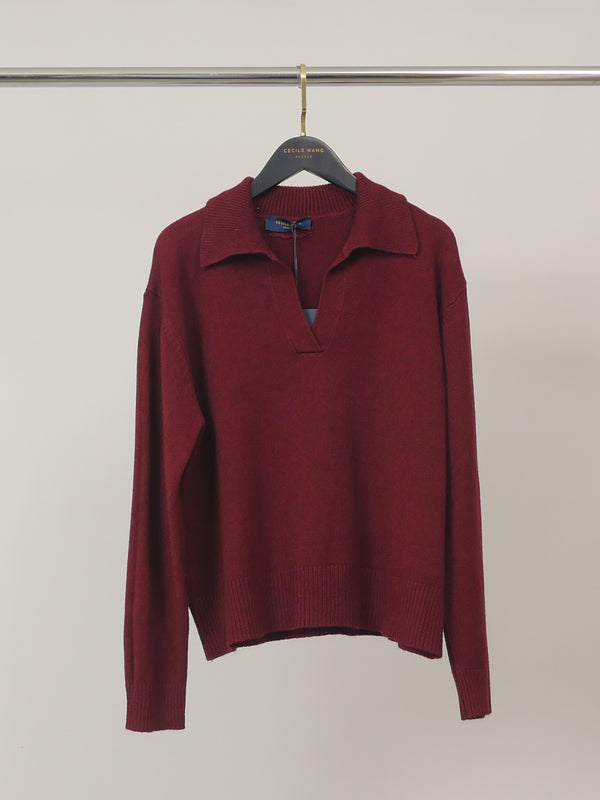 Pull maille col polo – HY1881