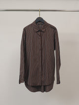 Chemise longue rayée – THS50320PN-4