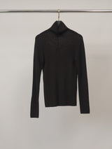 Pull en laine mérinos à col montant et coupe ajustée – DSYL88248