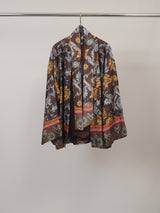 Kimono satiné floral – KD10037VS-47