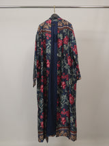 Kimono long satiné floral baroque – KD10030VS-47