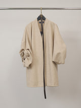 Manteau souple à manches amples et ceinture – MF56792