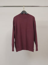 Pull en maille col montant à boutons latéraux – HY5032