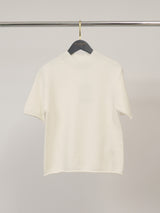 Pull en maille à manches courtes, col rond – DSY0355