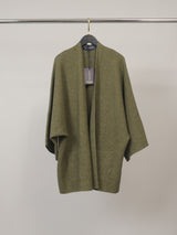 Gilet long ouvert à poches – HY26035