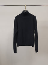 Pull en maille ample à col montant et poignets boutonnés – DSY9477