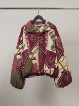 Veste imprimée col montant – KD10025