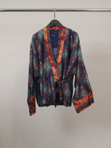 Kimono satiné baroque ceinturé – KD10003VS-49
