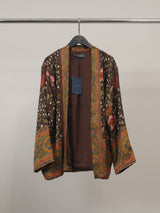Veste kimono satinée à imprimé floral bohème – KD88033VS-48
