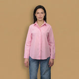 Classic straight-cut women's shirt MY0601