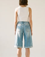 Load image into Gallery viewer, Straight-cut denim shorts SD1727