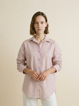 Carpe Diem Oversized Striped Shirt SSC80933