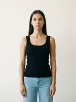 Load image into Gallery viewer, Sleeveless Ribbed Knit Tank Top, Slim Fit, SVD8006