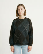 Load image into Gallery viewer, Wool sweater with diamond pattern, soft cut TDM11522-3