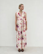 Load image into Gallery viewer, Combinaison fluide imprimé floral TDM20123-6