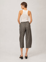 Pantalon ample à carreaux TDM67625-15