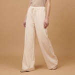 Charger l'image dans la galerie, Pantalon large taille élastique avec cordon – TDM96225