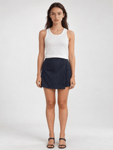 Jupe-short portefeuille – THS35020VL