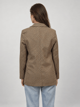 Blazer structuré pied-de-poule – THS55320PO8