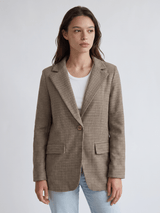 Blazer structuré pied-de-poule – THS55320PO8