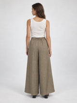 Jupe-culotte large à plis – THS76726FL1