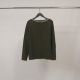 Pull col bateau contrasté HYC6635