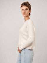 Pull souple à poches plaquées YF17061