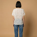 Charger l'image dans la galerie, T-shirt en dentelle bicolore Only You BCG03208