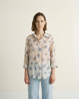 Chemise imprimée florale coupe légère TDM50320-72