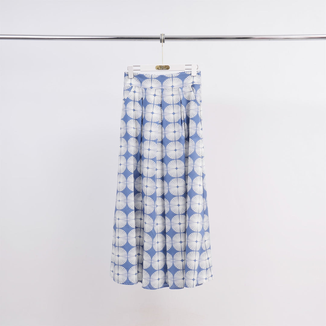 Jupe trapèze mi-longue 19323-2