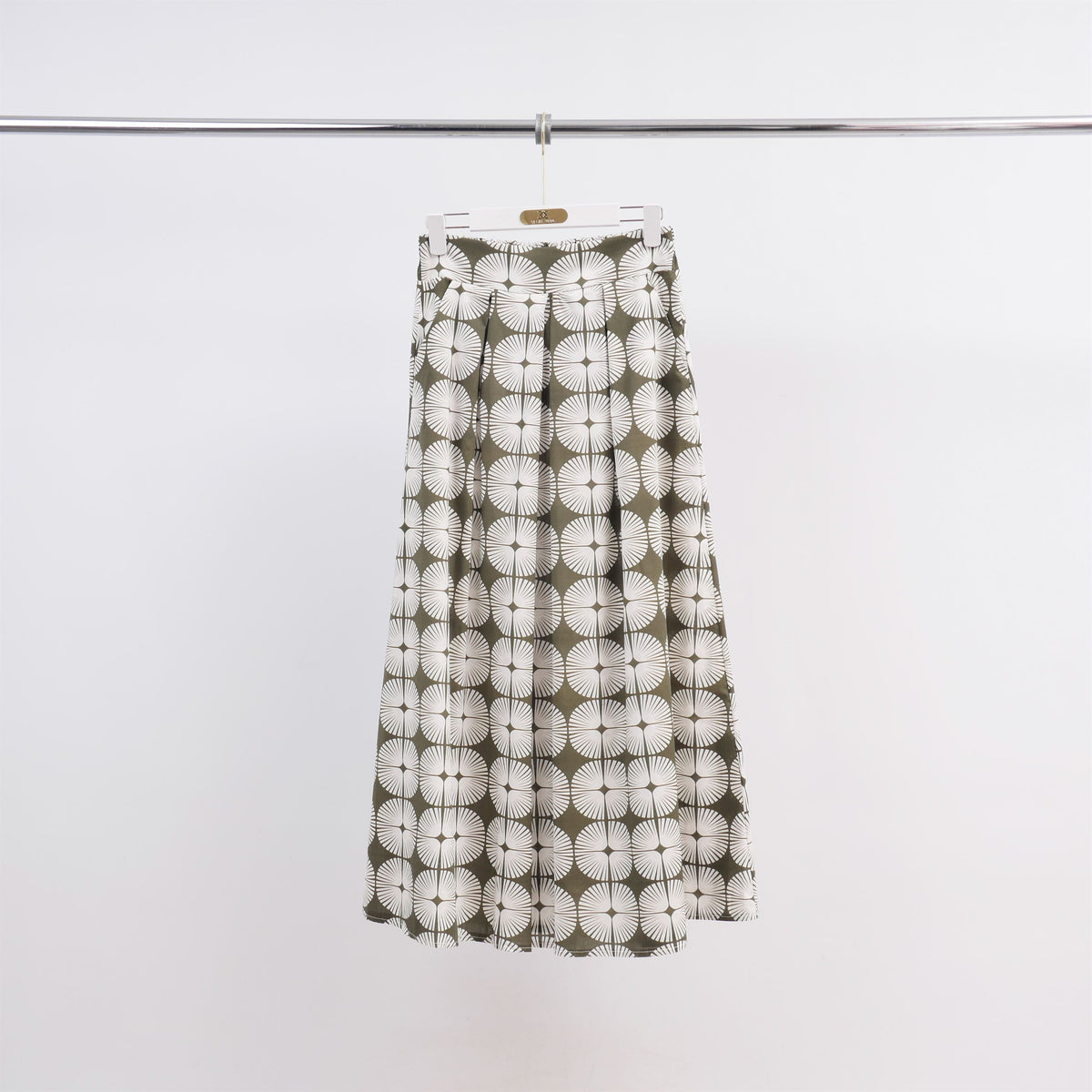 Mid length trapeze skirt 19323 2