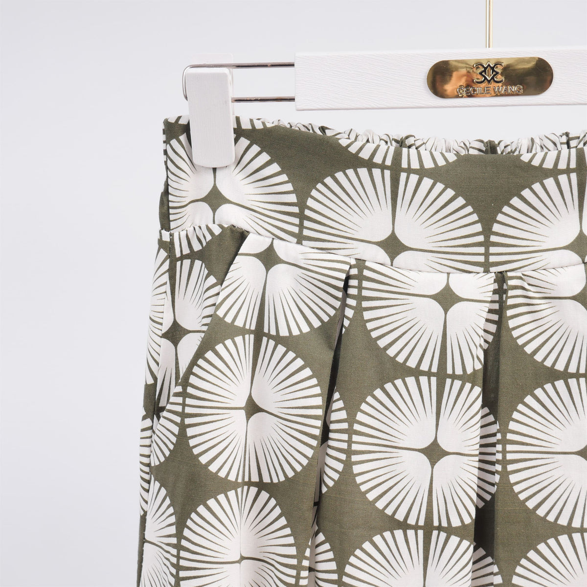 Mid length trapeze skirt 19323 2