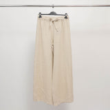 Wide natural linen pants TDM23825