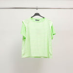 Load image into Gallery viewer, Multicolor striped stretch cotton T-shirt – TDM12124-11
