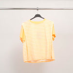 Load image into Gallery viewer, Multicolor striped stretch cotton T-shirt – TDM12124-11
