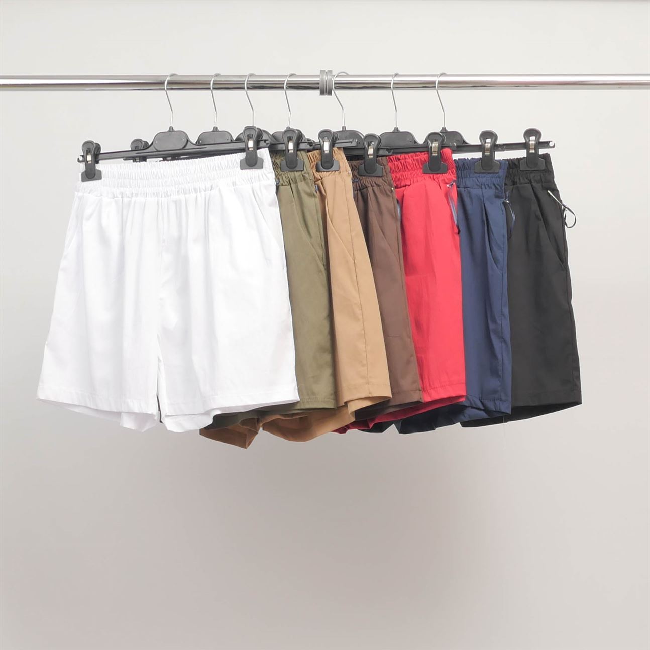 Short unisexe à taille élastique  TDM28123-2