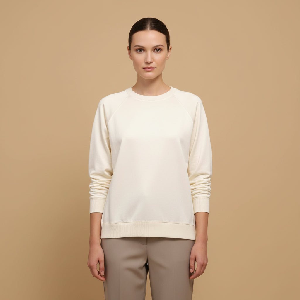 Loose-fitting short-sleeved viscose top DB80611VS