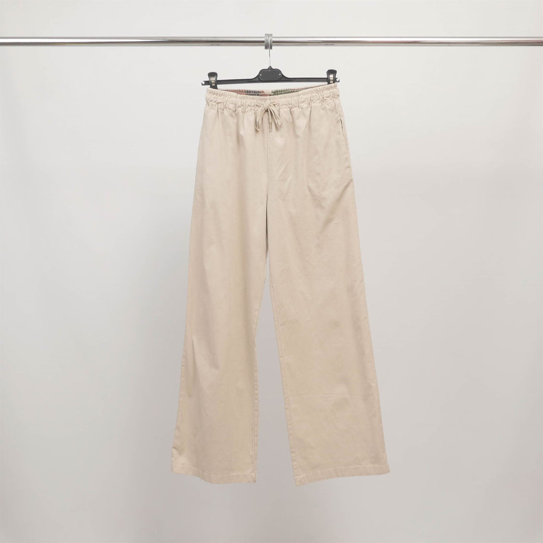 Straight-leg stretch cotton trousers CVA825149